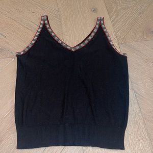 Vintage Kenzo Silk Beaded Top